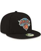 New Era Men's New York Knicks Official Team Color 59FIFTY Fitted Hat