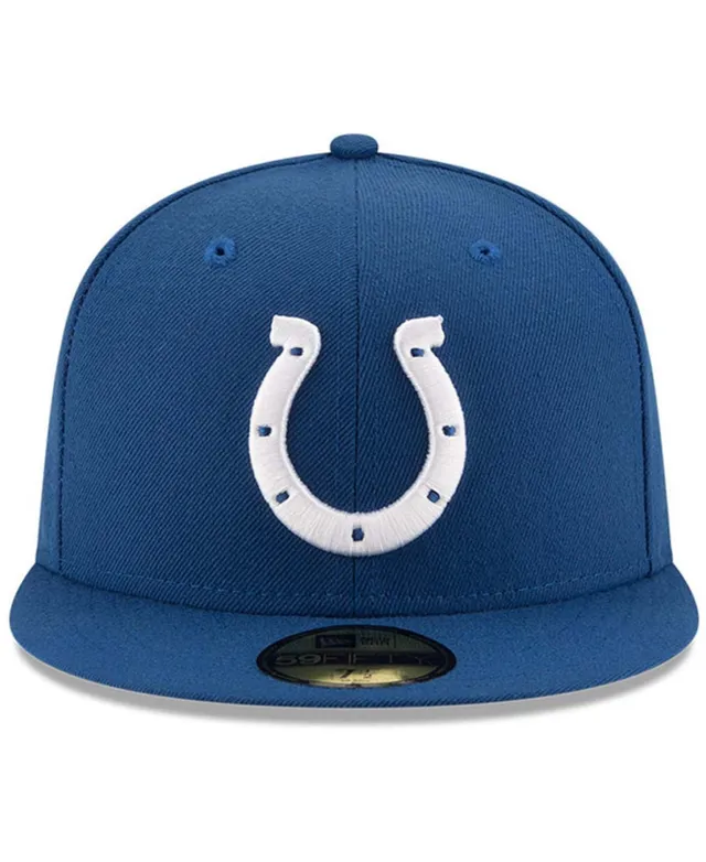 Men's New Era Black Indianapolis Colts 2022 Sideline 59FIFTY Low Profile  Pop Fitted Hat