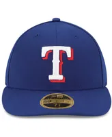 New Era Men's Royal Texas Rangers Game Authentic Collection On-Field Low Profile 59FIFTY Fitted Hat