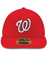 New Era Men's Washington Nationals Game Authentic Collection On-Field Low Profile 59FIFTY Fitted Hat