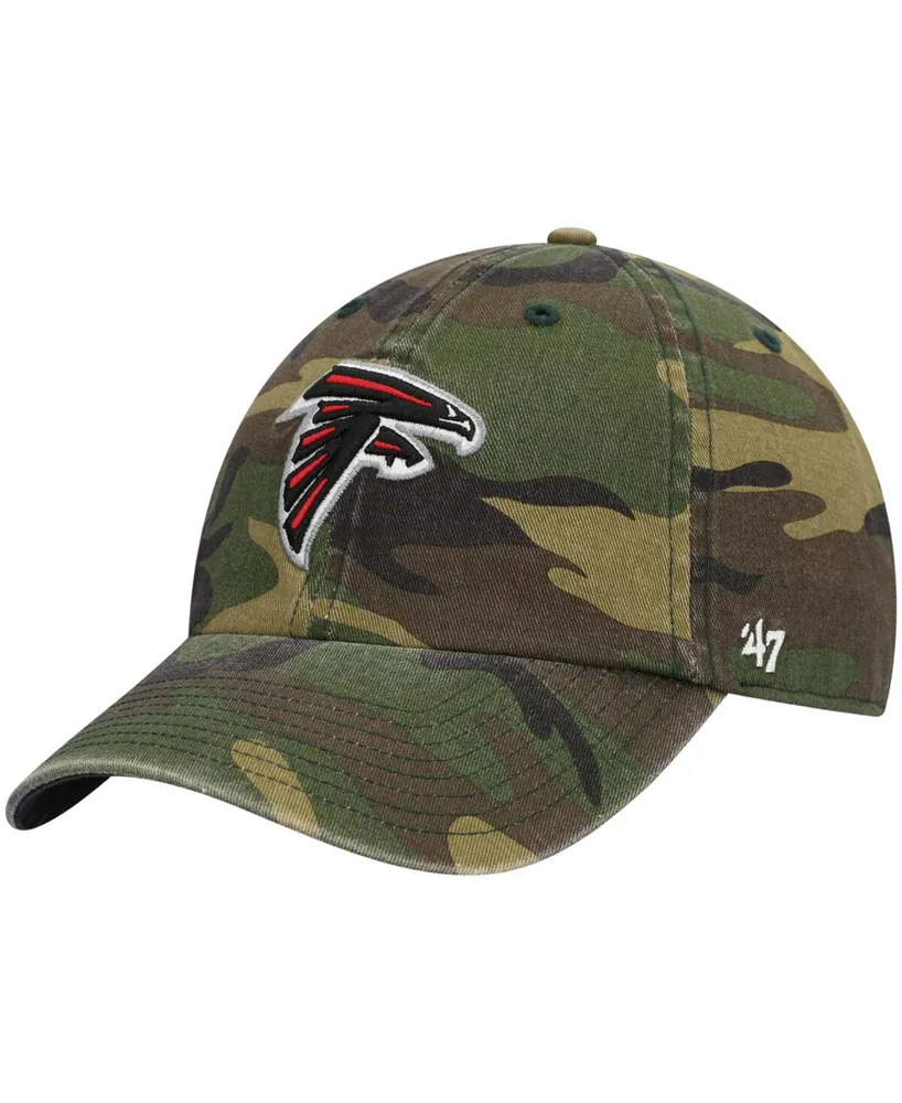 Men's '47 Camo Tennessee Titans Woodland Clean Up Adjustable Hat