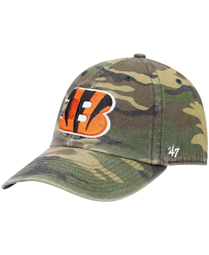 Men's New Era Camo Cincinnati Bengals Woodland 59FIFTY Fitted Hat