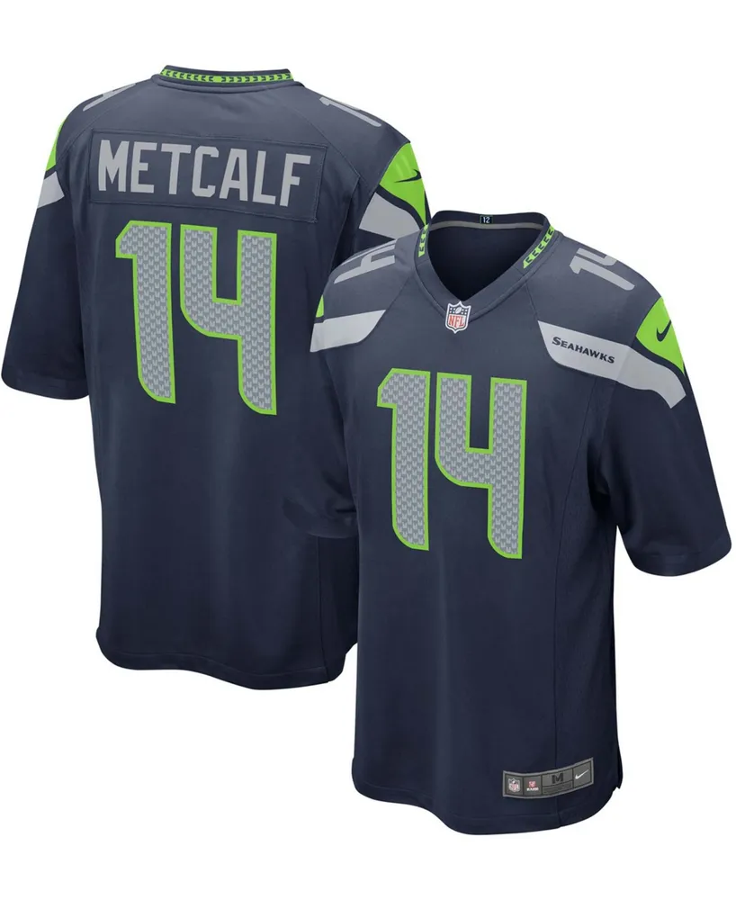 Nike Men's Nike DK Metcalf Royal Seattle Seahawks Throwback Legend