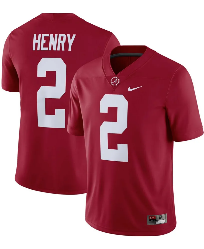 Men's Nike Jerry Jeudy Crimson Alabama Tide Player Game Jersey