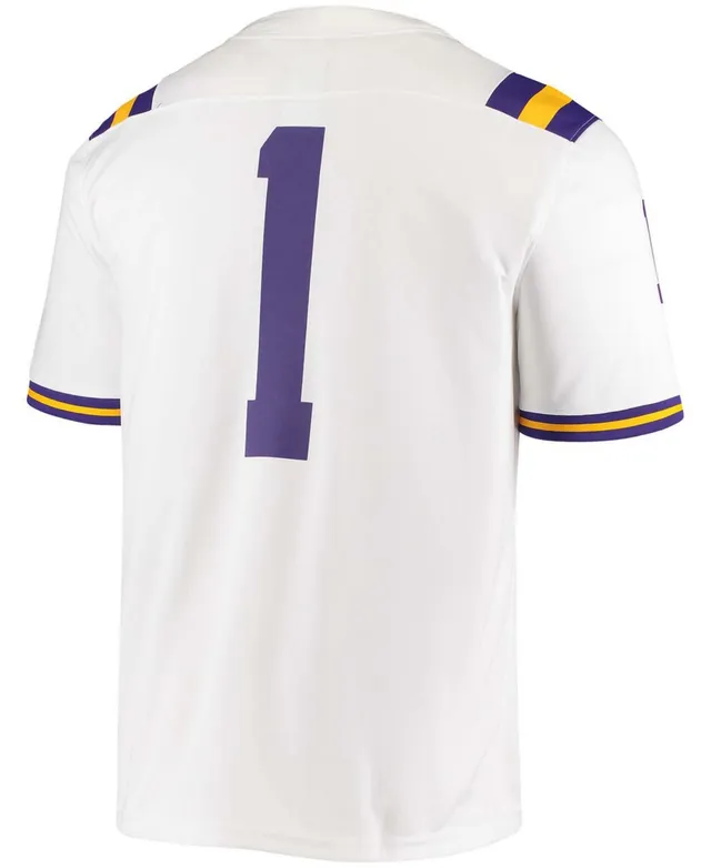 Nike Joe Burrow LSU Tigers Men's Player Game Jersey - Macy's