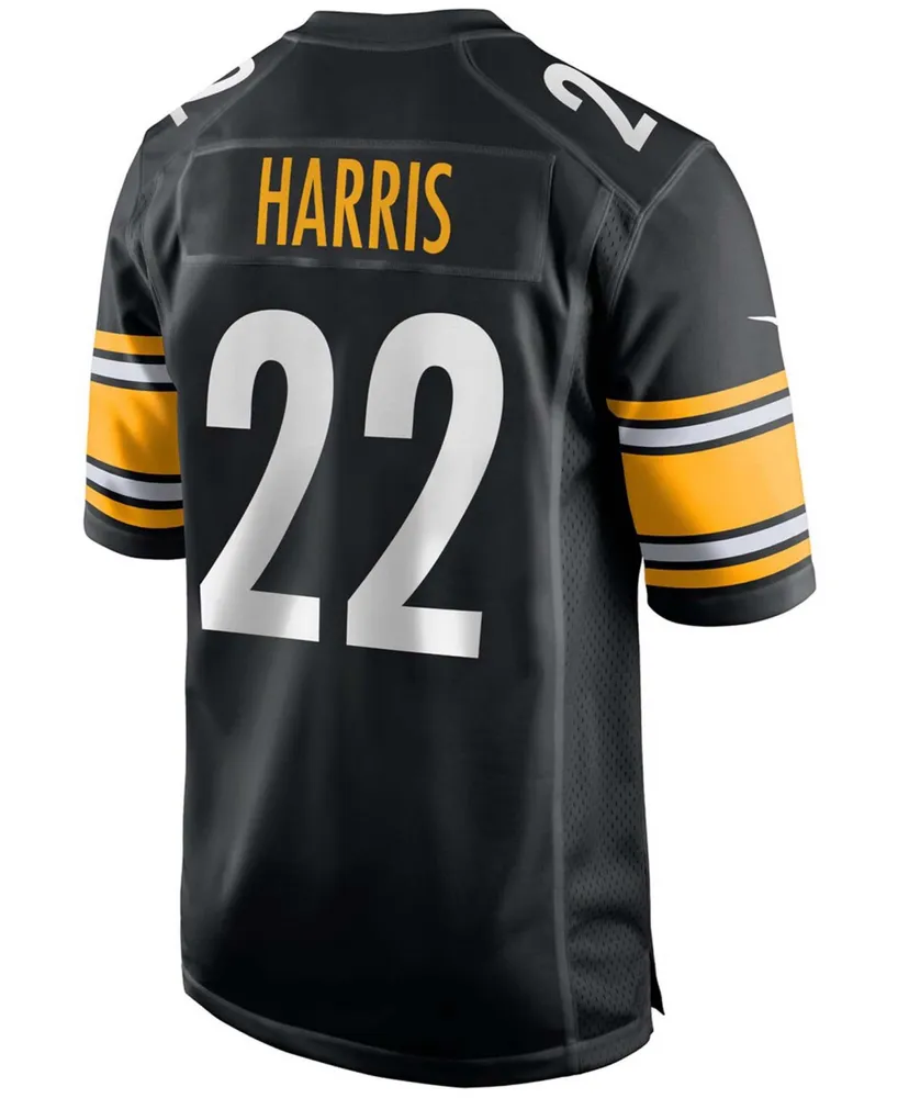 Big Boys Najee Harris Black Pittsburgh Steelers 2021 Nfl Draft First Round Pick Game Jersey