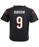 Nike Preschool Joe Burrow Black Cincinnati Bengals Game Jersey