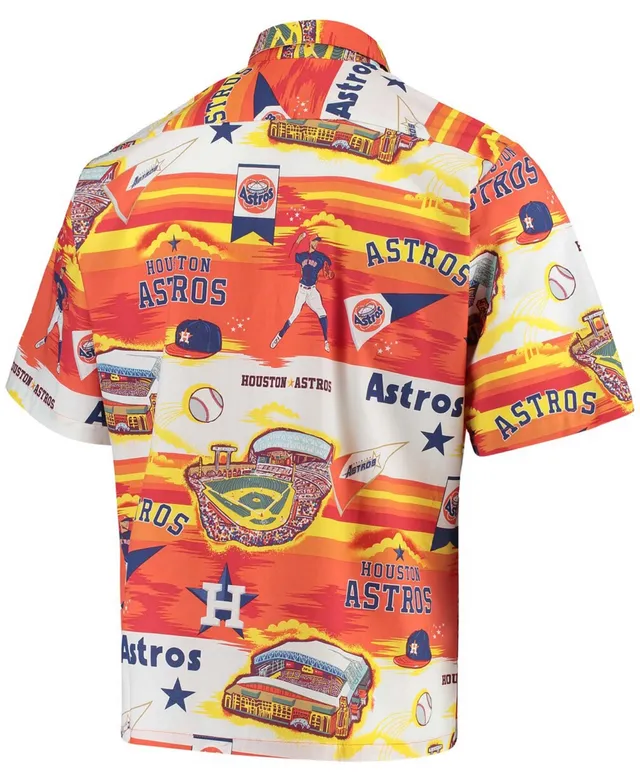 Reyn Spooner Men's Houston Astros Scenic Button-Up Shirt - Macy's