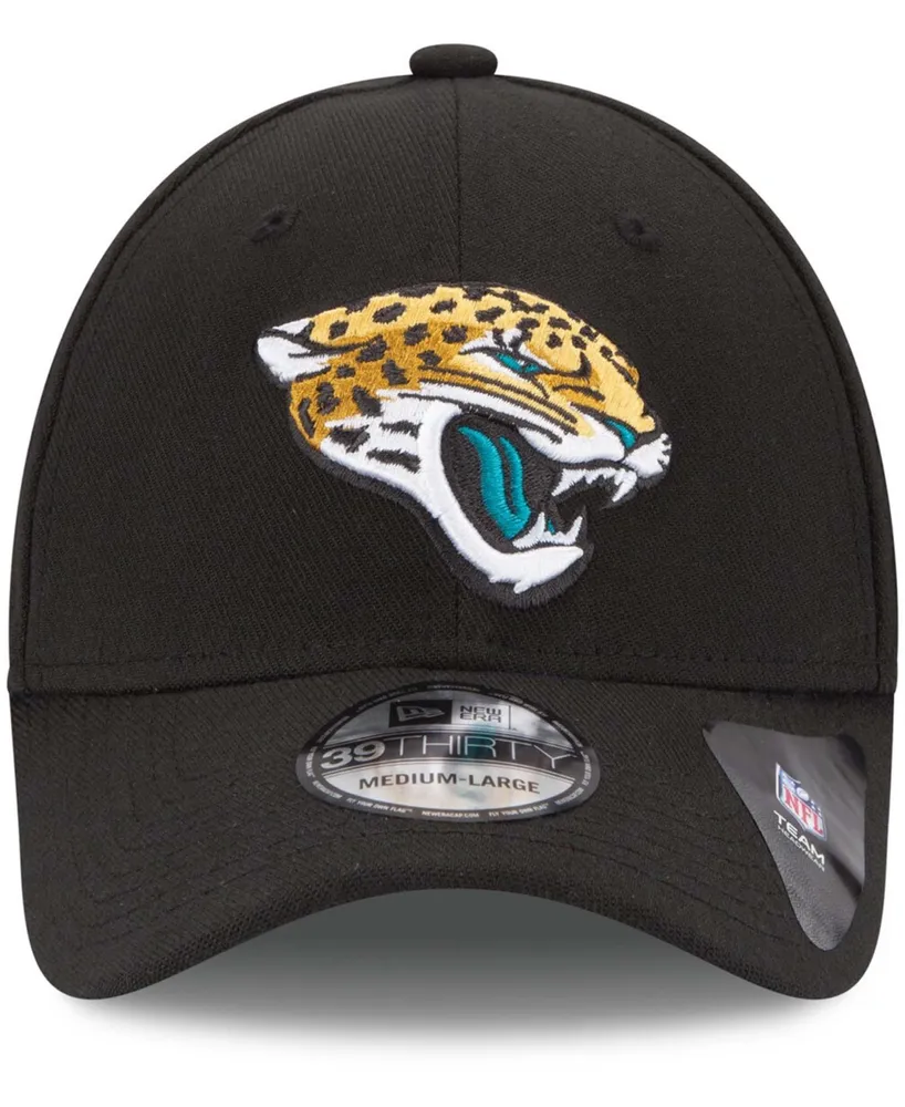 Jacksonville Jaguars New Era 39THIRTY Team Classic Flex Hat - Black