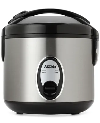 Aroma Arc-914SB 8-Cup Cool-Touch Rice Cooker, Stainless Steel