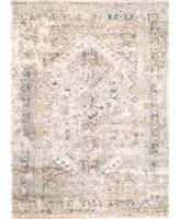 nuLoom Druzy CFDR05B 4' x 6' Area Rug - Gold