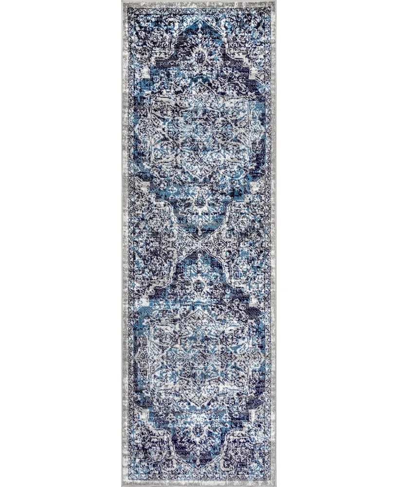 nuLoom Citadel LPCT01B 2'6" x 12' Runner Area Rug