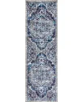 nuLoom Citadel LPCT01B 2'6" x 12' Runner Area Rug