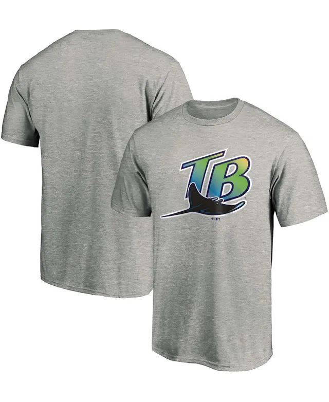 Tampa Bay Rays Nike Rewind Retro Tri-Blend T-Shirt - Purple