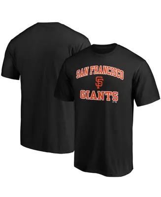 Men's Black San Francisco Giants Heart Soul T-shirt