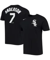 Men's Tim Anderson Black Chicago White Sox Name Number T-shirt