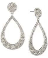 Givenchy Crystal Scatter Open Drop Earrings