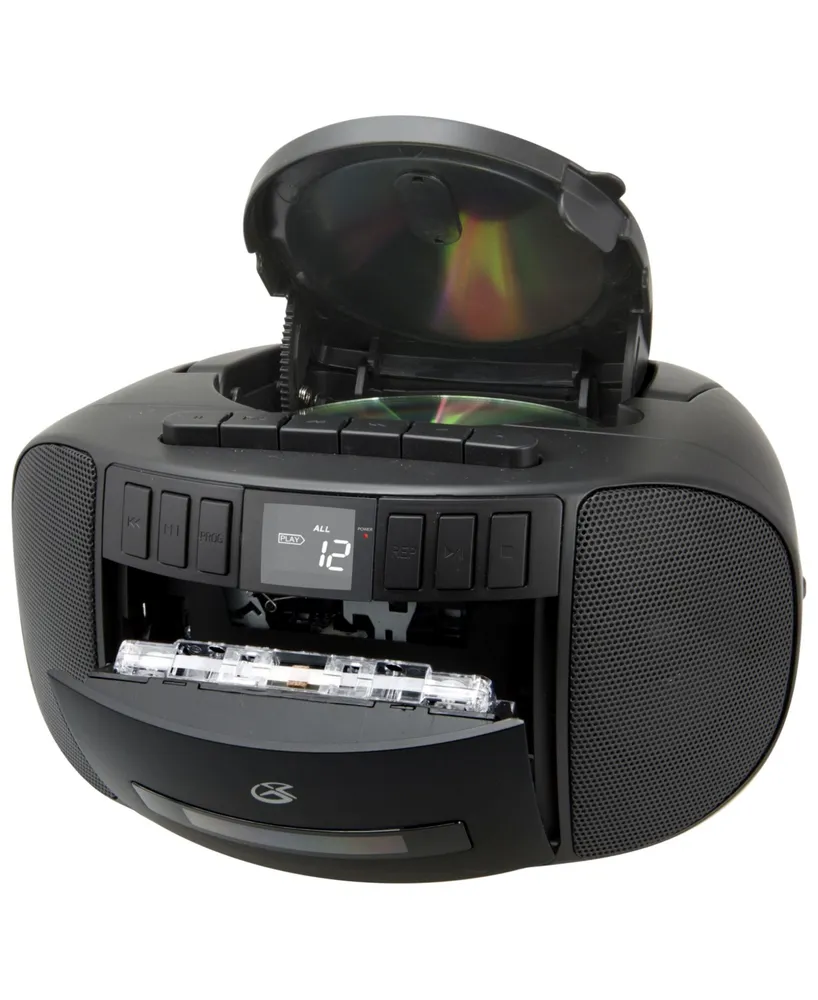 Gpx Cd Cassette Am or Fm Radio Boom box, BCA209B