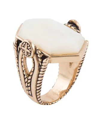 Barse Roman Statement Ring - Mother-Of
