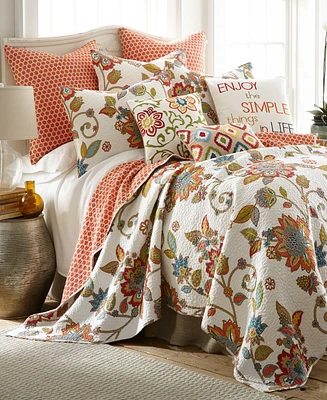 Levtex Clementine Spring -Pc. Quilt Set