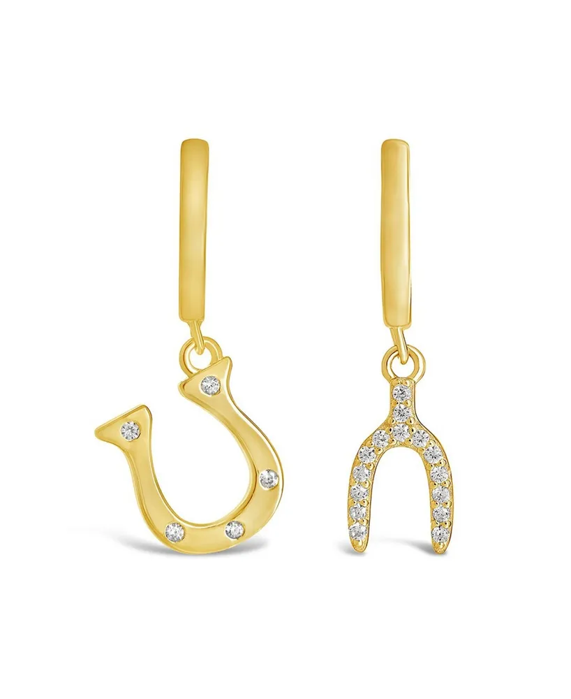 Sterling Forever Women's Kiara Micro Hoop Earrings - Gold