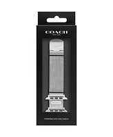 Coach Stainless Steel Mesh Bracelet 42/44/45mm Apple Watch Band