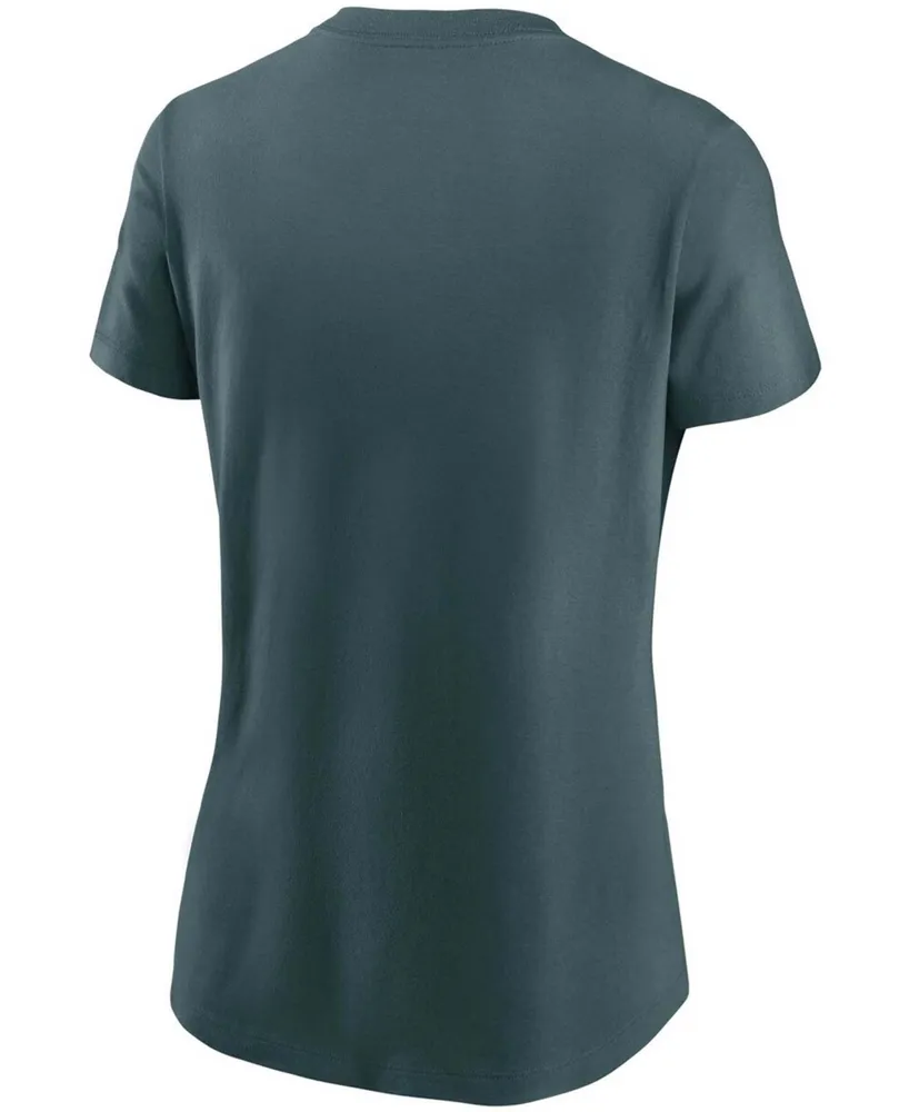 Women's Nike Midnight Green Philadelphia Eagles Logo Essential T-shirt