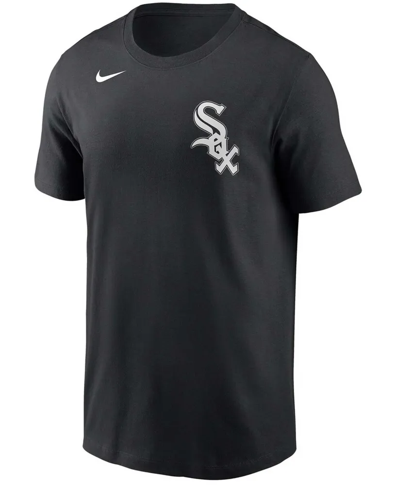 Men's Lucas Giolito Black Chicago White Sox Name Number T-shirt