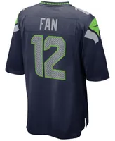 Men's 12th Fan College Navy Seattle Seahawks Game Team Jersey