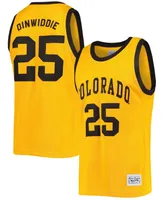 Men's Spencer Dinwiddie Gold Colorado Buffaloes Commemorative Classic Basketball Jersey