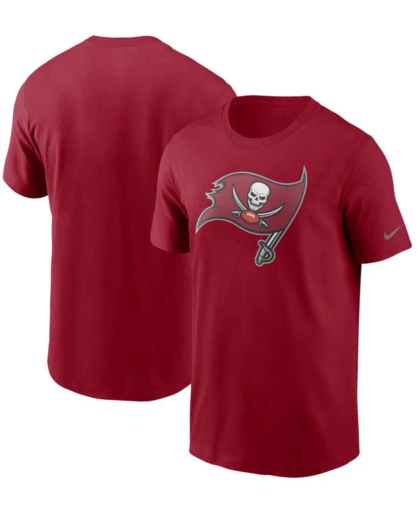 Men's Big and Tall Red Tampa Bay Buccaneers Primary Logo T-shirt