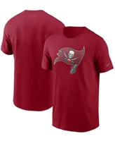Men's Big and Tall Red Tampa Bay Buccaneers Primary Logo T-shirt