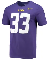 Men's Jamal Adams Purple Lsu Tigers Alumni Name Number T-shirt