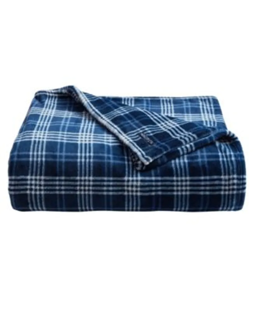 Closeout Gillbrooke Plaid Ultra Soft Plush Blanket