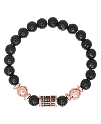 Macy's Onyx Bead Stretch Bracelet