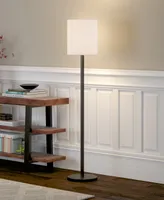 Braun Floor Lamp with Round Base