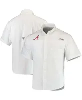 Men's White Alabama Crimson Tide Tamiami Shirt