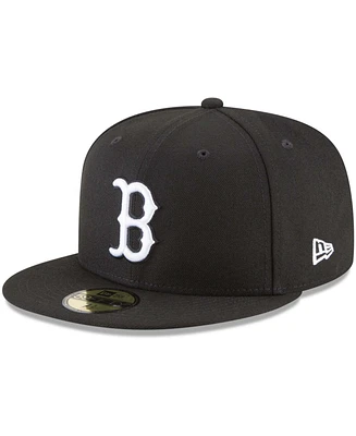 Men's Black Boston Red Sox 59FIFTY Fitted Hat