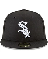 Men's Black Chicago White Sox 59FIFTY Fitted Hat