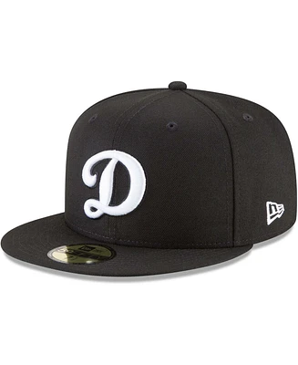 Men's Black Los Angeles Dodgers 59FIFTY Fitted Hat