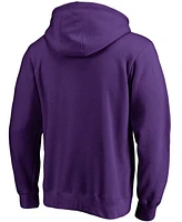 Men's Purple Phoenix Suns Primary Team Logo Pullover Hoodie