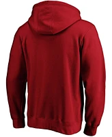 Men's Red Tampa Bay Buccaneers Team Lockup Pullover Hoodie