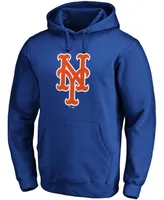 Men's Big and Tall Royal New York Mets Official Logo Pullover Hoodie