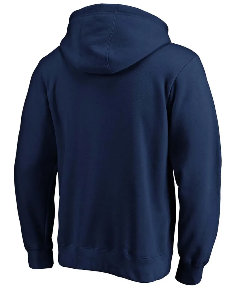 Men's Navy Seattle Kraken Victory Arch Pullover Hoodie