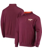 Men's Maroon Virginia Tech Hokies Tortugas Logo Quarter-Zip Jacket