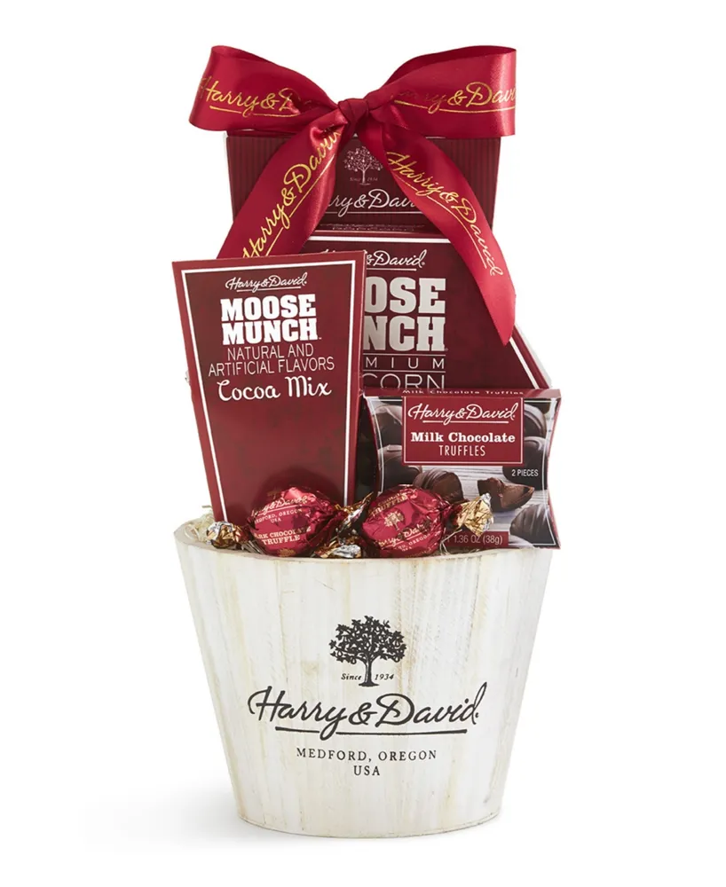 Harry & David Holiday Flavors White Wash Gift Basket