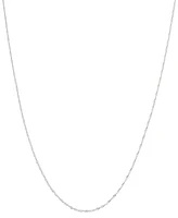 Giani Bernini Singapore Link 18" Chain Necklace, Created for Macy's