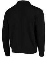 Men's Black San Diego State Aztecs Tortugas Logo Quarter-Zip Jacket