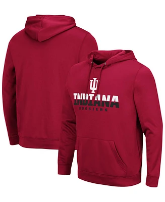 Colosseum Men's Indiana Hoosiers Lantern Pullover Hoodie