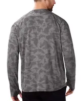 Men's Black Las Vegas Raiders Camo Performance Long Sleeve T-shirt